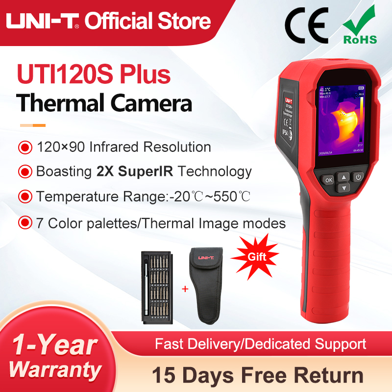 Nf 521 Thermal Imaging Camera - UNI-T Termal Görüntüleme Kamerası UTI120S+ 120×90