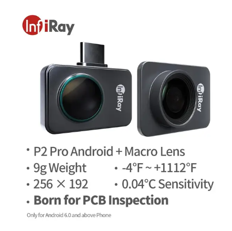 Infiray P2 Pro Macro Lens - P2 ray P2 Pro cep telefonu
