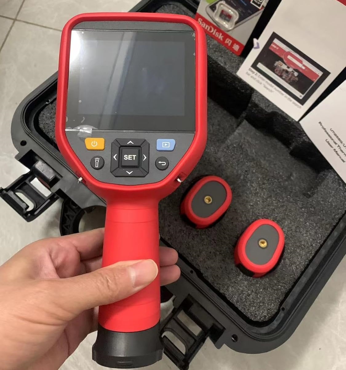 Thermal Camera Type C 384X288 - UNI-T UTi384G Profesyonel Termal Kamera 384x288
