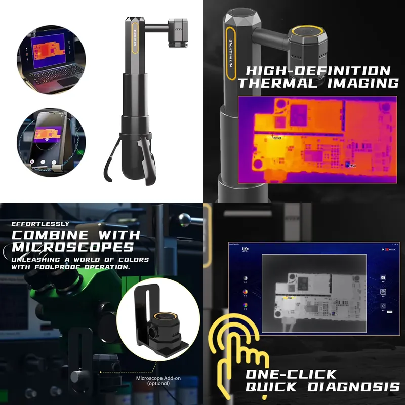 Shortcam Thermal Imaging Pcb - LANGCHI 4. Nesil Shortcam Lite Katlanabilir