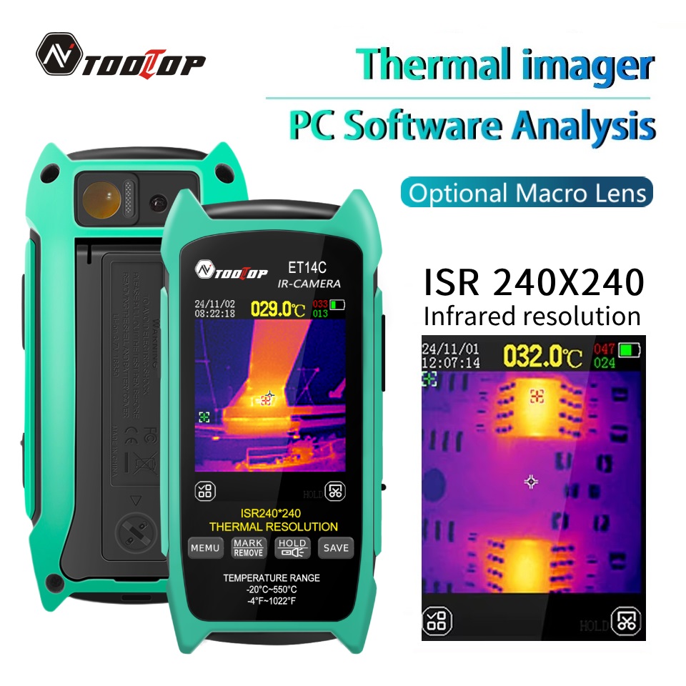 Nf 521 Thermal Imaging Camera - TOOLTOP ET14C 2.8 inç Termal Görüntüleme