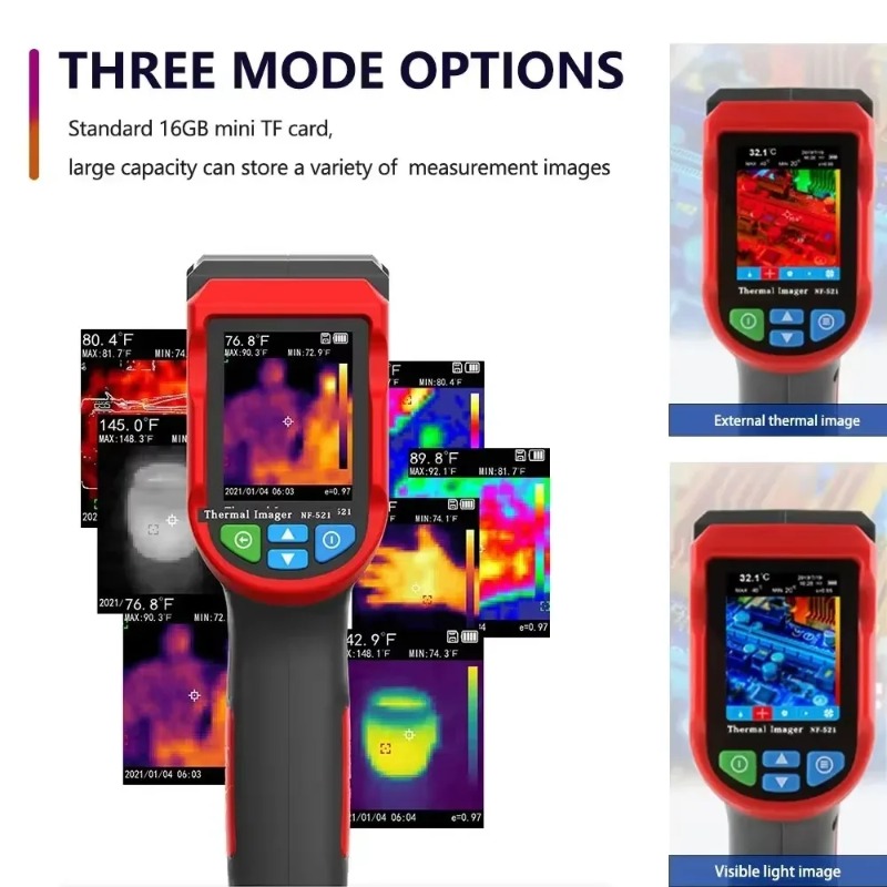Nf 521 Thermal Imaging Camera - NOYAFA NF-521 İngilizce El Tipi Kızılötesi