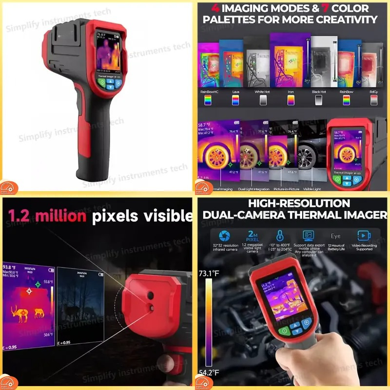 Nf 521 Thermal Imaging Camera - NF-521 Endüstriyel El Tipi Termal Kamera