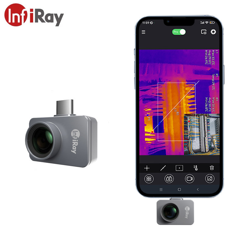 Infiray P2 Pro Macro Lens - Infiray P2 PRO 256x192 Termal Görüntüleme