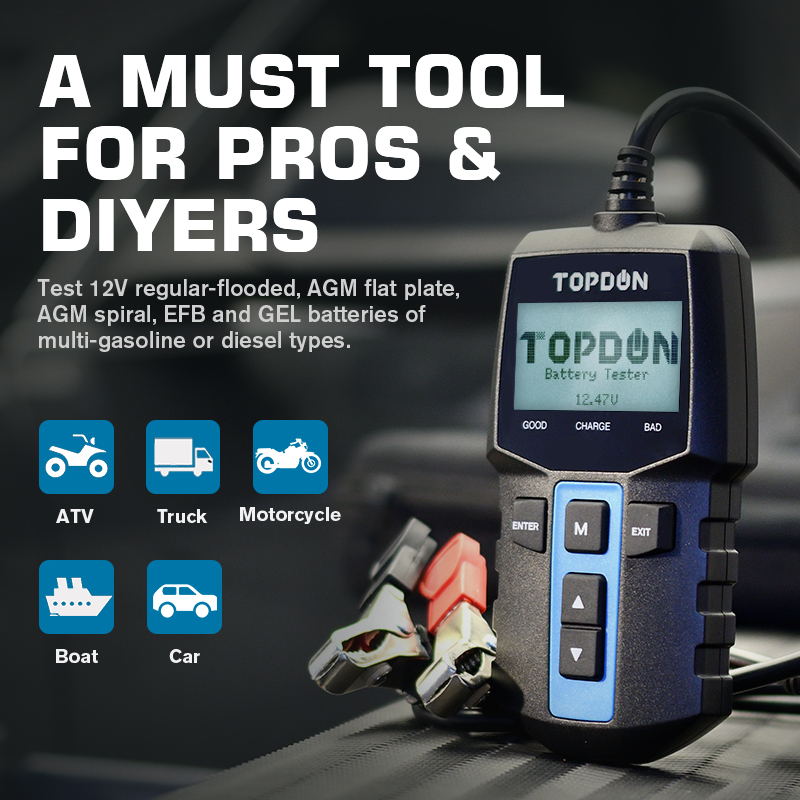 TOPDON BT100 12V Araç Akü Test - Topdon Tc001 Thermal Camera incelemesi ve fiyatı