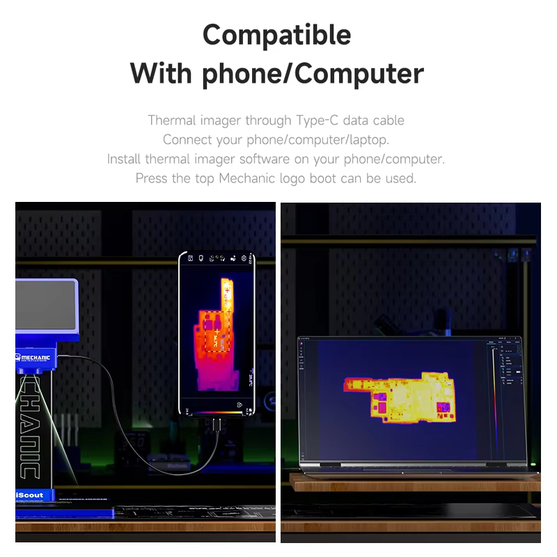 Mekanik iScout 3D Termal Görün - Thermal Imager Pcb Repair incelemesi ve fiyatı