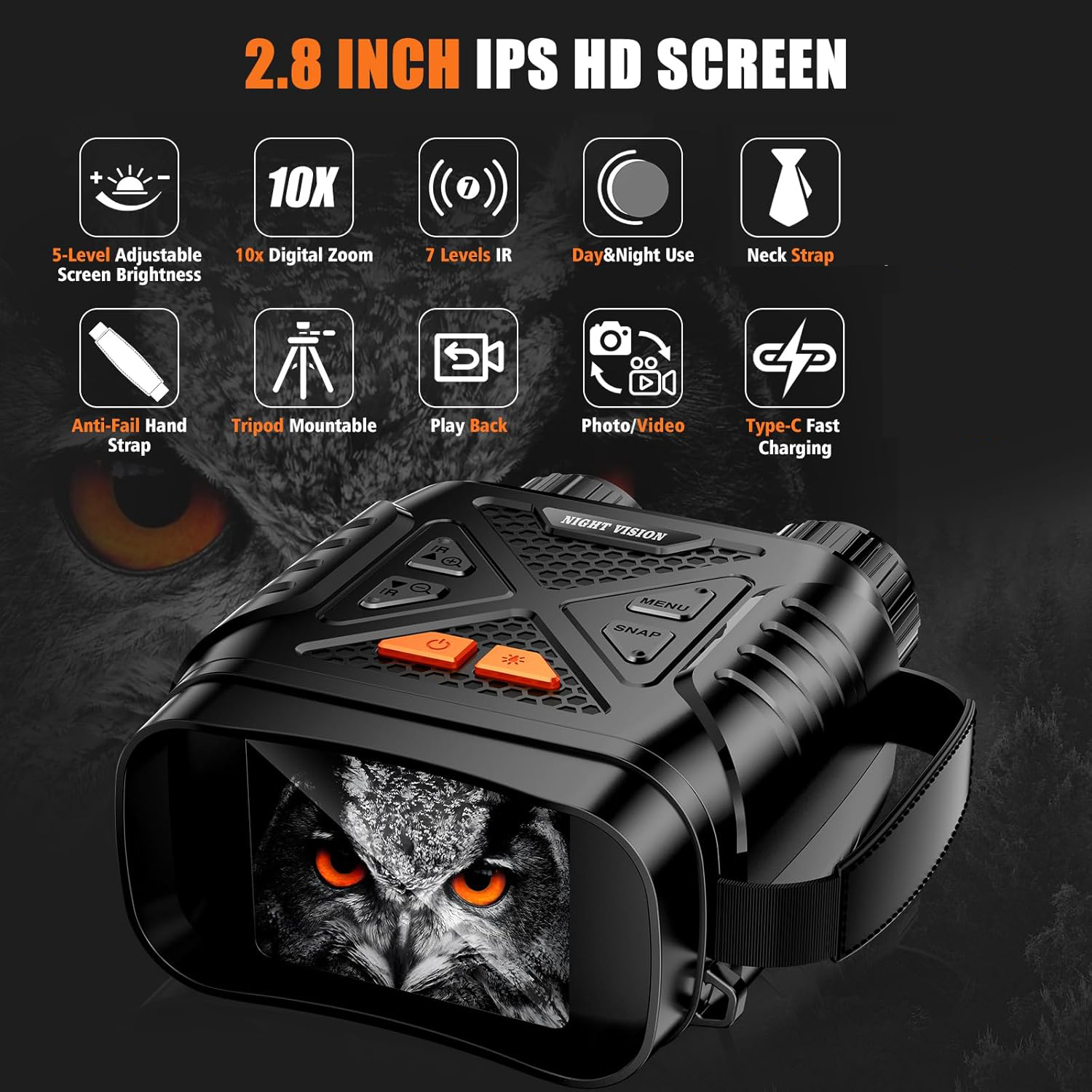 Gece Görüş Cihazı 2.8 inç 10x  - Hunting Thermal Imaging Scope incelemesi ve fiyatı
