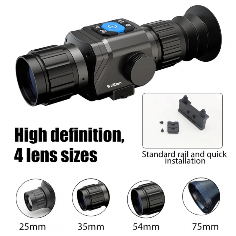 1600m Termal Avlanma Dürbünü,  - Thermal Scope Night Vision Monocular incelemesi ve fiyatı