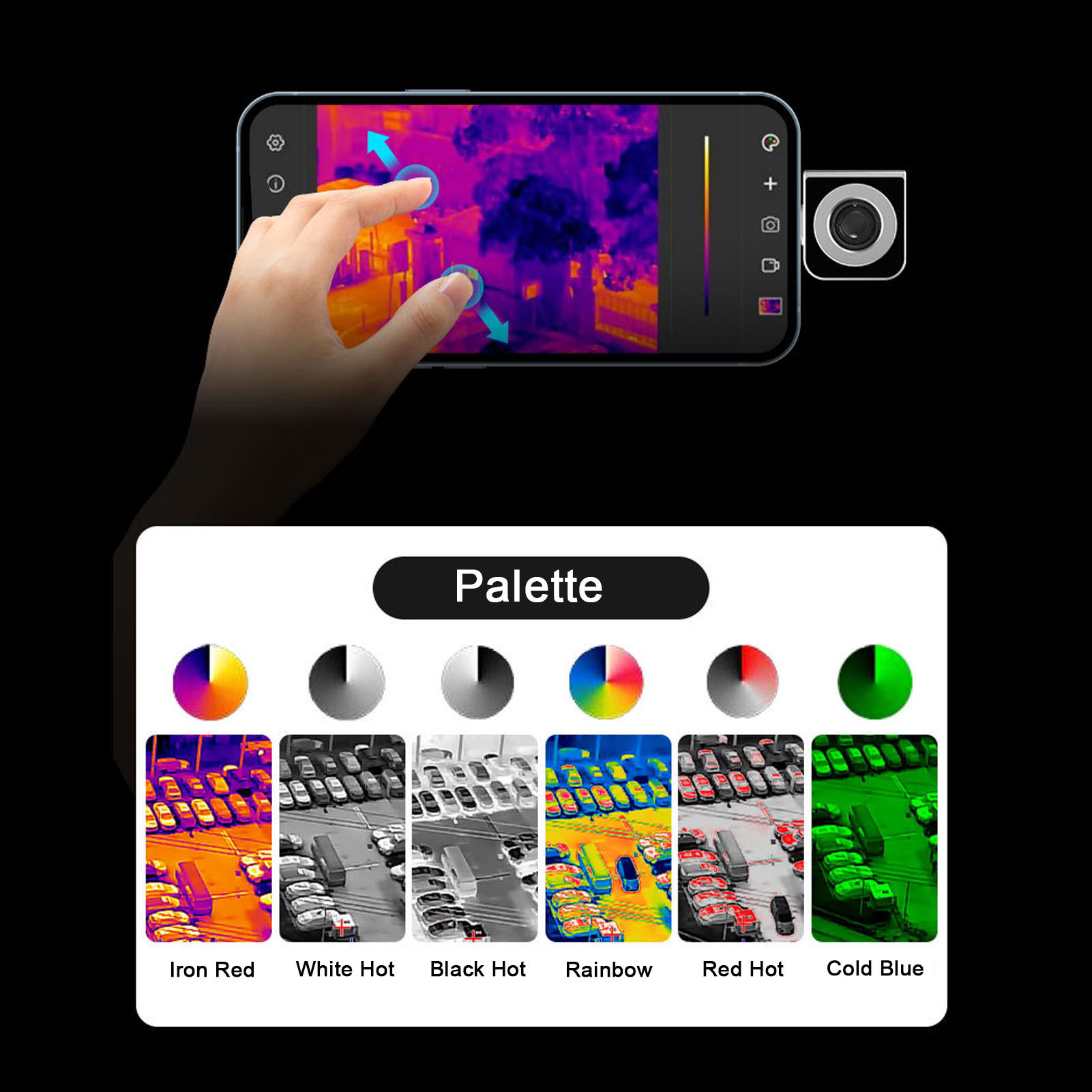 Termal Kamera 256x192 Çözünürl - Thermal Imaging Camera 256X192 incelemesi ve fiyatı