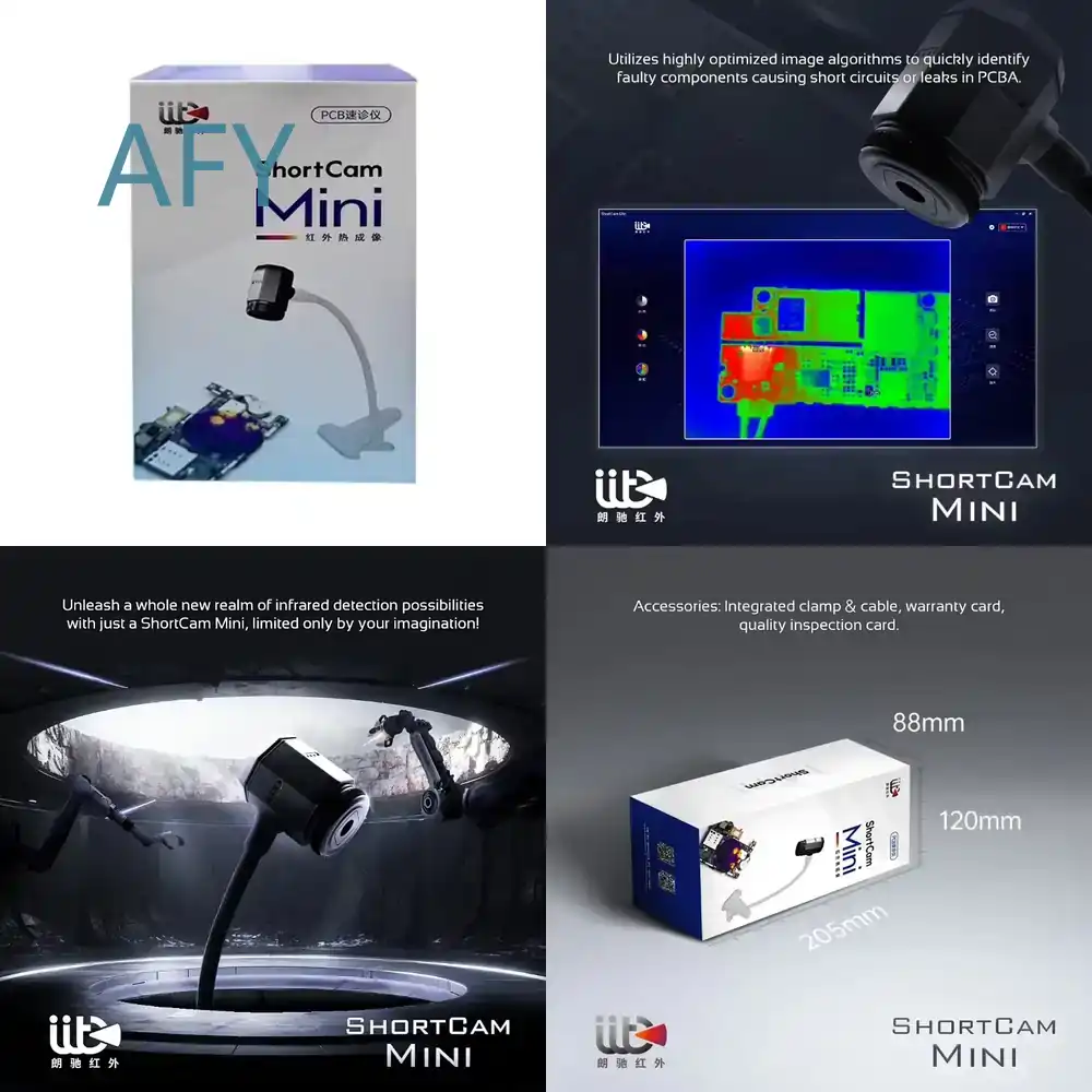 5. Shortcam Mini Kızılötesi Te - Shortcam Thermal Imaging Pcb incelemesi ve fiyatı