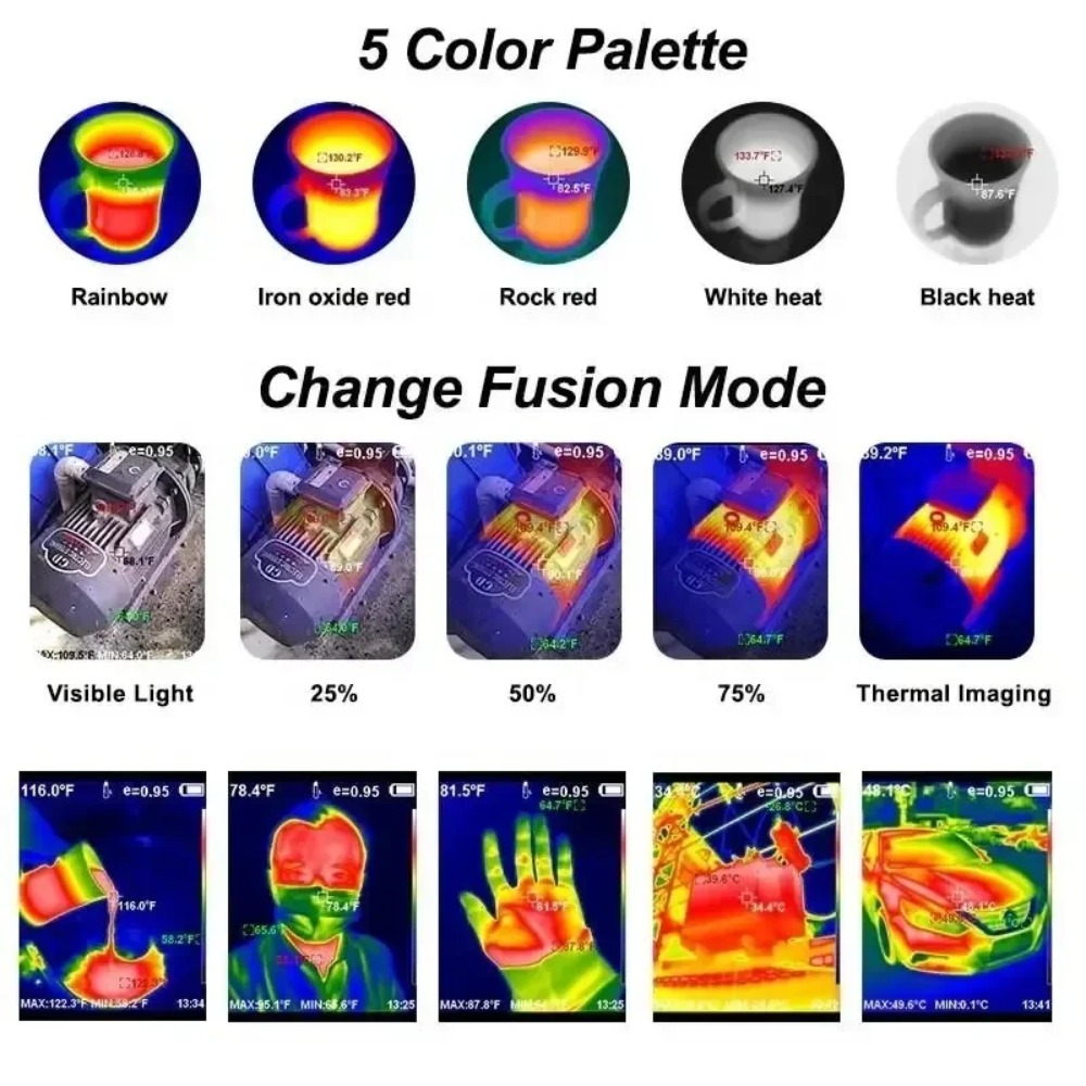2026 Çok Satan HT-A10 Termal G - Thermal Imaging Camera 256X192 incelemesi ve fiyatı