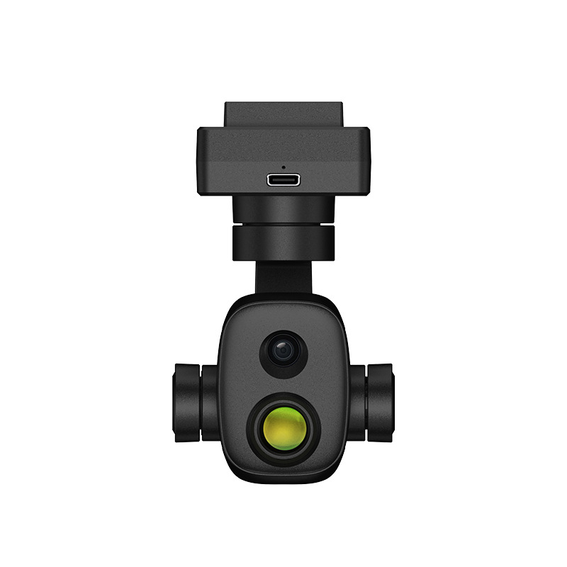 Mini çift ışıklı pod 640 * 512 - Thermal Imager Drone Gimbal incelemesi ve fiyatı