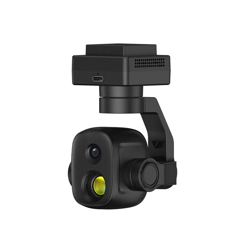 Mini çift ışıklı pod 640 * 512 - Thermal Imager Drone Gimbal incelemesi ve fiyatı