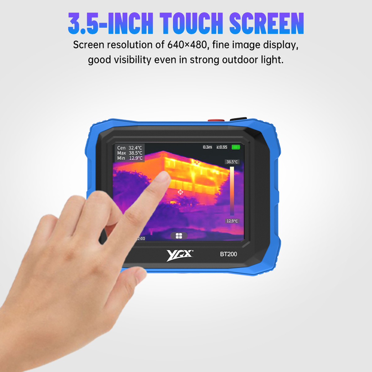 YRX BT200 Düz Panel Termal Gör - Thermal Imaging Camera 256X192 incelemesi ve fiyatı