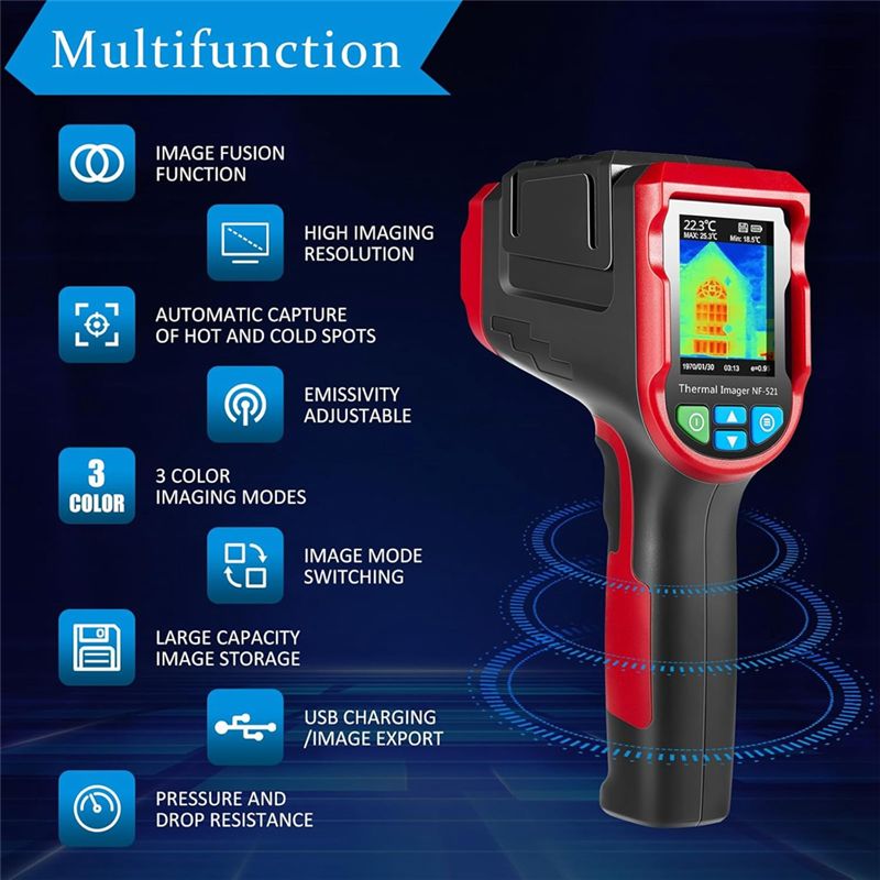 Yeni Shown-NF-521 Termal Kamer - Nf 521 Thermal Imaging Camera incelemesi ve fiyatı