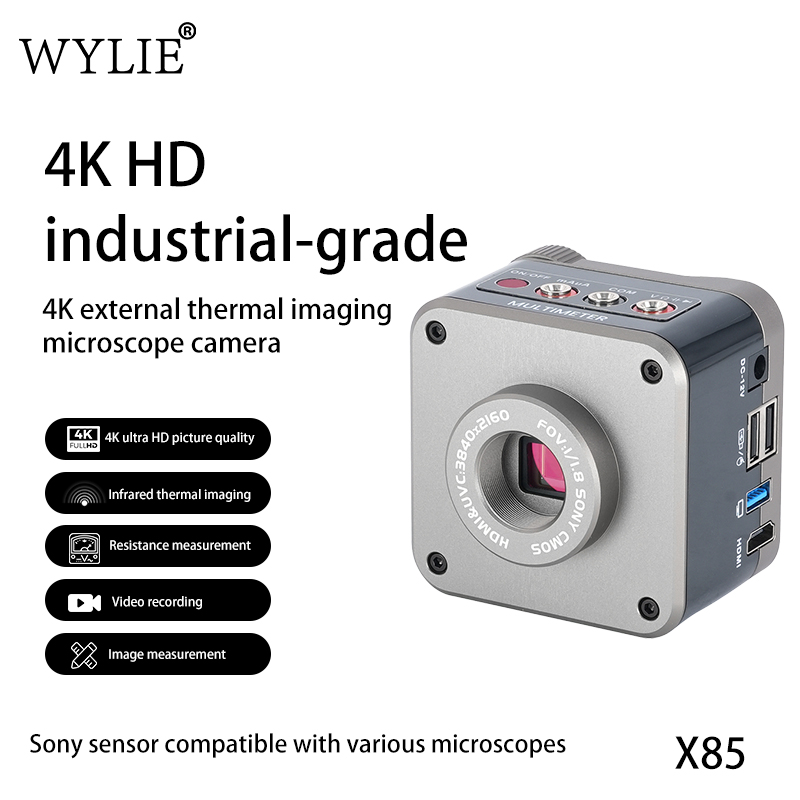 WYLIE X85 4K HD Mikroskop Kame - Thermal Imager Pcb Repair incelemesi ve fiyatı