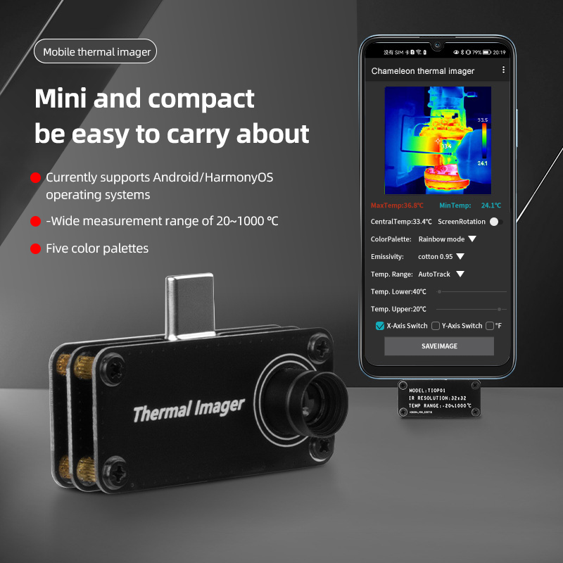 TIOP01 Termal Görüntüleme Ciha - Tiop01 Thermal Camera incelemesi ve fiyatı