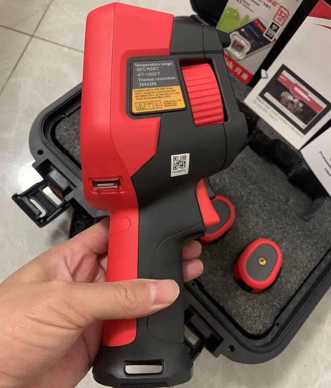UNI-T UTi384G Profesyonel Term - Thermal Camera Type C 384X288 incelemesi ve fiyatı