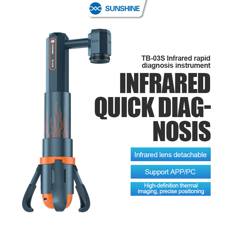 SUNSHINE TB-03S Kızılötesi Hız - Shortcam Thermal Imaging Pcb incelemesi ve fiyatı
