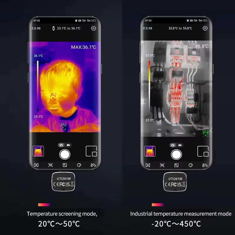 UNI-T UTi261M Termal Kamera 25 - Thermal Imaging Camera 256X192 incelemesi ve fiyatı