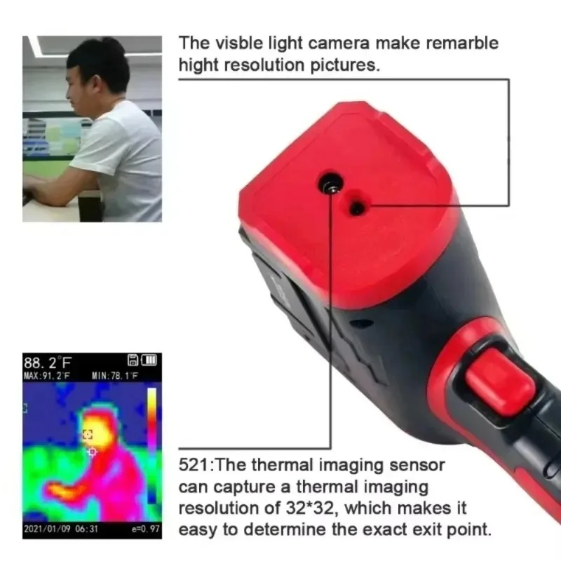 Yüksek Kaliteli NF-521 Kızılöt - Nf 521 Thermal Imaging Camera incelemesi ve fiyatı