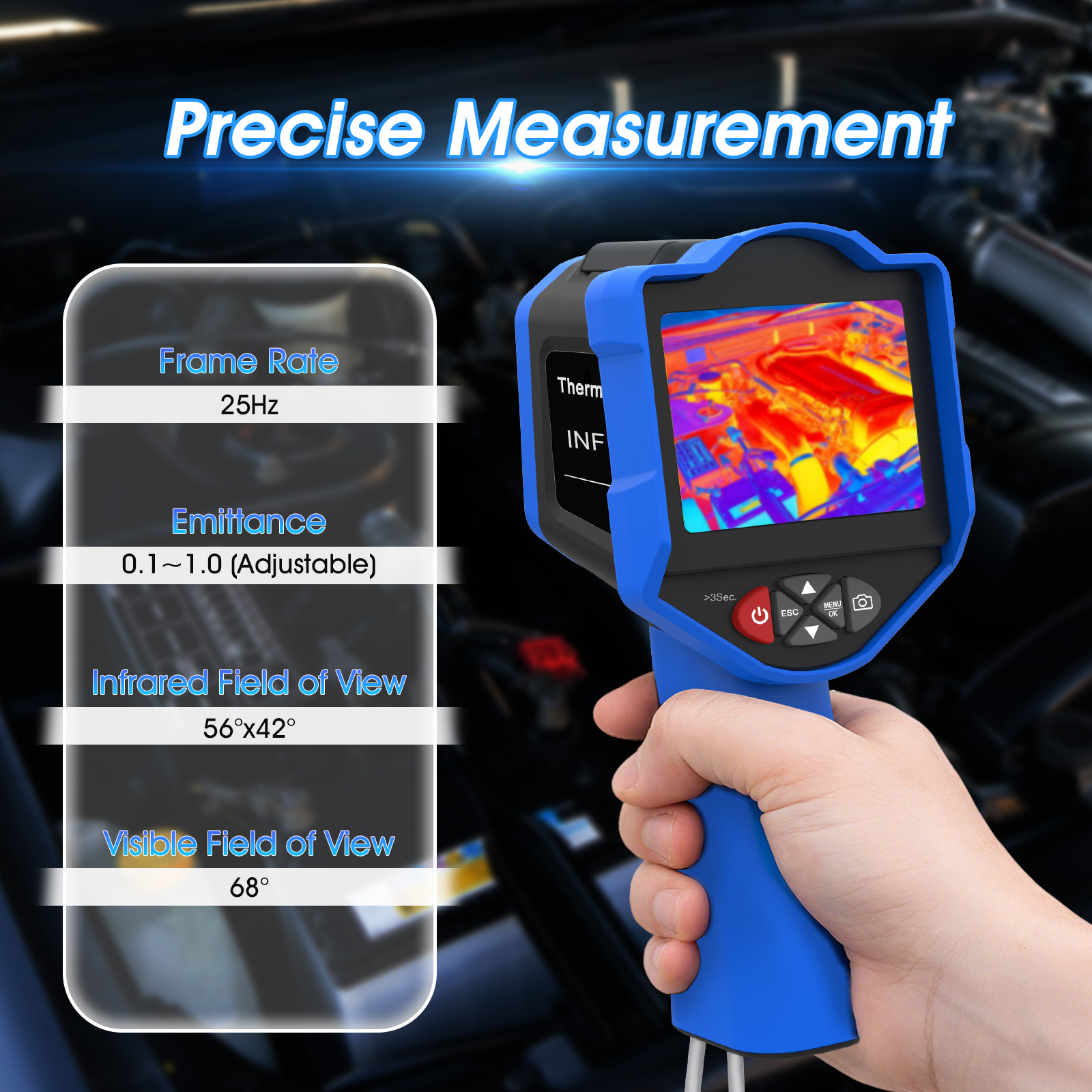 256x192 Termal Kamera 25Hz, 3. - Thermal Imaging Camera 256X192 incelemesi ve fiyatı