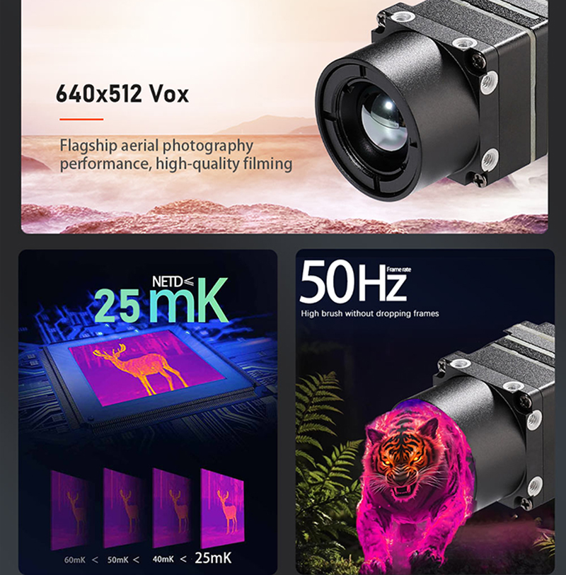 Yeni Gelen 640x512 FPV Drone T - Hunting Thermal Imaging Scope incelemesi ve fiyatı